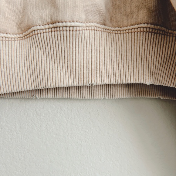 We The Free by Free People Beige Crewneck Sweatshirt - Picture 2 of 8